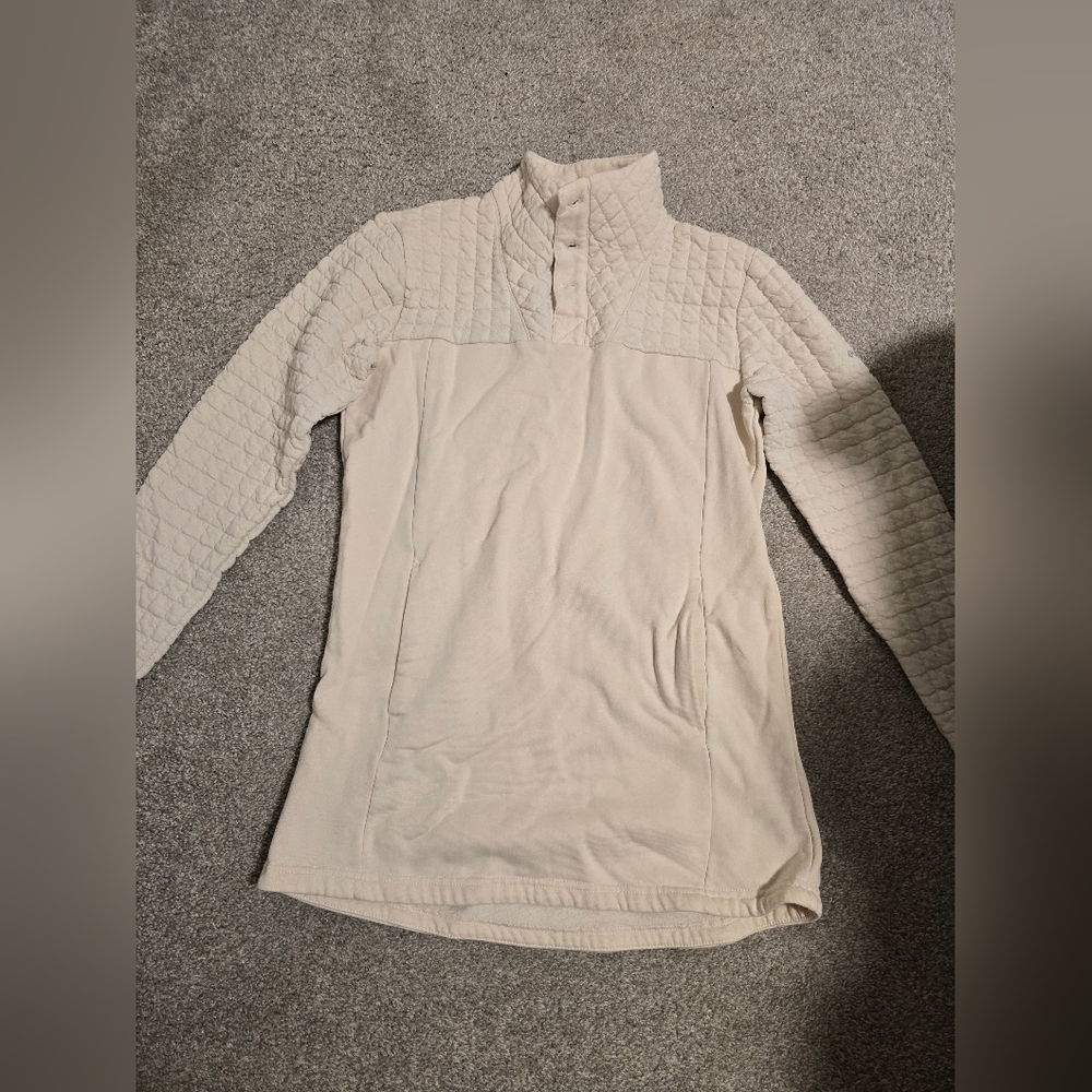 Columbia white sweater